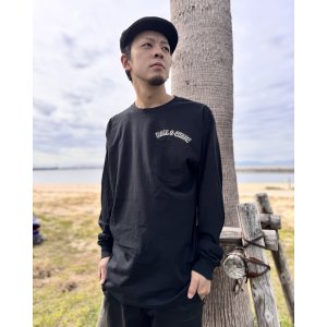 画像10: 送料無料 FUCKIN' MELLOW CLOTHING / Hula Girl Artwork by LOWHIDE 長袖ポケットＴシャツ BLACK