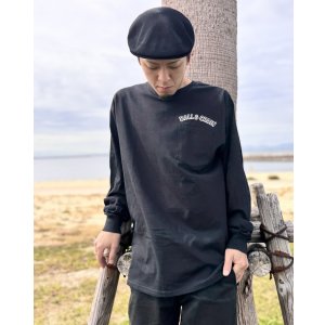 画像9: 送料無料 FUCKIN' MELLOW CLOTHING / Hula Girl Artwork by LOWHIDE 長袖ポケットＴシャツ BLACK