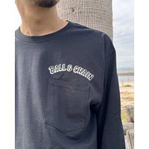 画像7: 送料無料 FUCKIN' MELLOW CLOTHING / Hula Girl Artwork by LOWHIDE 長袖ポケットＴシャツ BLACK