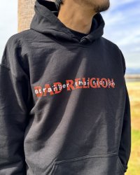 送料無料 BAD RELIGION / Stranger Than Fiction プルオーバーパーカー BLACK