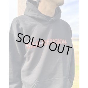 画像1: Mサイズラスト1枚で終了 送料無料 BAD RELIGION / Stranger Than Fiction プルオーバーパーカー BLACK