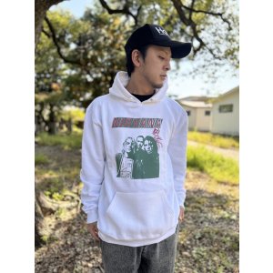 画像6: 送料無料 NIRVANA / Flipper プルオーバーパーカー WHITE