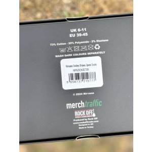 画像6: NIRVANA / Happy Face 3-Pack Socks 