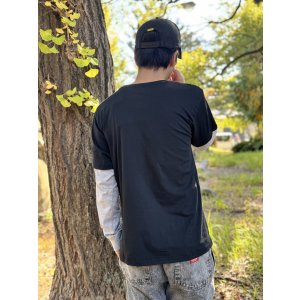 画像9: 送料無料 NIRVANA / Yellow Happy Face 長袖Tシャツ BLACK/GREY