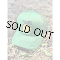 ラスト1枚で終了 NIRVANA / Logo & Happy Face メッシュキャップ GREEN