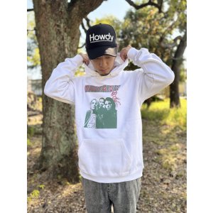 画像1: 送料無料 NIRVANA / Flipper プルオーバーパーカー WHITE