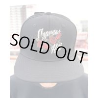 ラスト1枚で終了 CYPRESS HILL / Roses Logo スナップバックキャップ BLACK