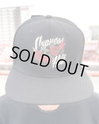 ラスト1枚で終了 CYPRESS HILL / Roses Logo スナップバックキャップ BLACK