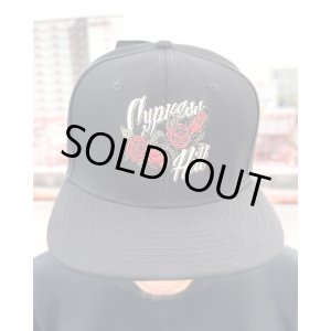 画像1: ラスト1枚で終了 CYPRESS HILL / Roses Logo スナップバックキャップ BLACK