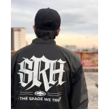 送料無料 SRH / ITSWT コーチジャケット BLACK