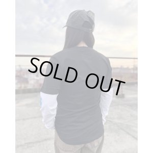 画像3: 送料無料 XLサイズラスト1枚で終了 RED HOT CHILI PEPPERS / Shock Logo 長袖Tシャツ BLACK/WHITE