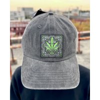 CYPRESS HILL / 420 Leaf ベースボールキャップ CHARCOAL