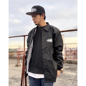 画像5: 送料無料 SRH / NEW SPADE LOGO コーチジャケット BLACK