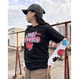 送料無料 RED HOT CHILI PEPPERS / Shock Logo 長袖Tシャツ BLACK/WHITE