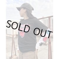 送料無料 XLサイズラスト1枚で終了 RED HOT CHILI PEPPERS / Shock Logo 長袖Tシャツ BLACK/WHITE