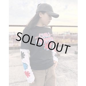 画像2: 送料無料 XLサイズラスト1枚で終了 RED HOT CHILI PEPPERS / Shock Logo 長袖Tシャツ BLACK/WHITE