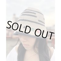 送料無料 minos / Crochet バケットハット BEIGE