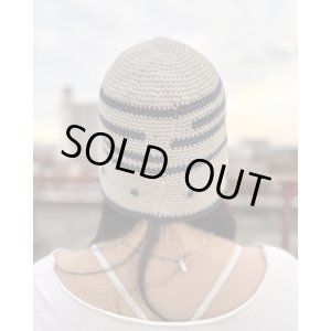 画像5: 送料無料 minos / Crochet バケットハット BEIGE