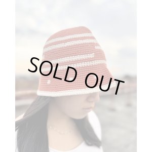画像4: 送料無料 minos / Crochet バケットハット CORAL
