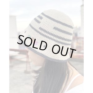 画像4: 送料無料 minos / Crochet バケットハット BEIGE