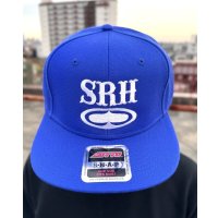 送料無料 SRH / Decades of defiance スナップバックキャップ BLUE