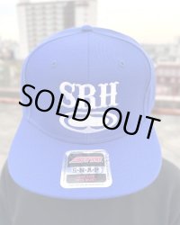 1000円OFF SRH / Decades of defiance スナップバックキャップ BLUE