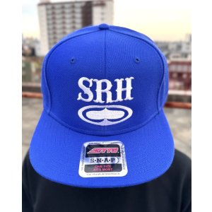 画像1: 送料無料 SRH / Decades of defiance スナップバックキャップ BLUE