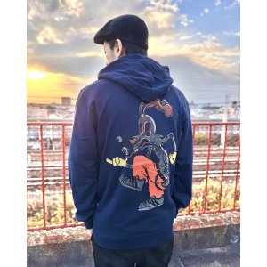 画像4: 送料無料 BLINK-182 / Roger Rabbit プルオーバーパーカー NAVY