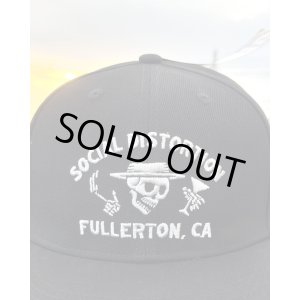 画像3: SOCIAL DISTORTION / Fullerton Skelly スナップバックキャップ BLACK