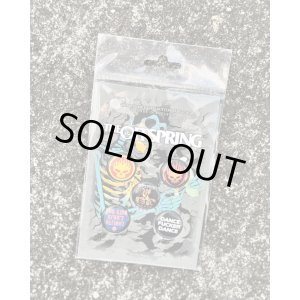 画像1: THE OFFSPRING / "SKELETON MOLOTOV" BUTTON バッジセット 5個入り