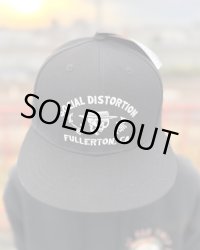 SOCIAL DISTORTION / Fullerton Skelly スナップバックキャップ BLACK