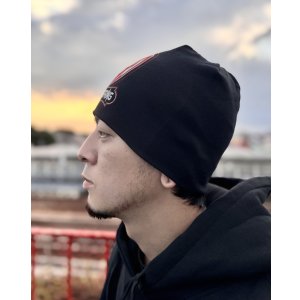 画像5: THE OFFSPRING / Skull Logo JD Print ニットキャップ BLACK