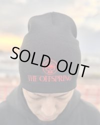 THE OFFSPRING / SKULL LOGO ニットキャップ BLACK