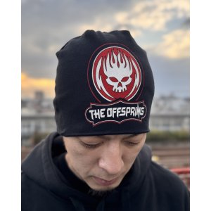 画像4: THE OFFSPRING / Skull Logo JD Print ニットキャップ BLACK