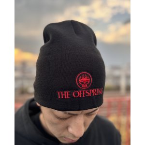 画像4: THE OFFSPRING / SKULL LOGO ニットキャップ BLACK