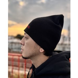 画像5: THE OFFSPRING / SKULL LOGO ニットキャップ BLACK