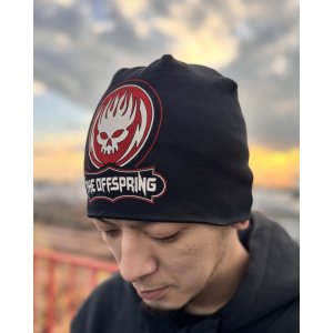 画像3: THE OFFSPRING / Skull Logo JD Print ニットキャップ BLACK