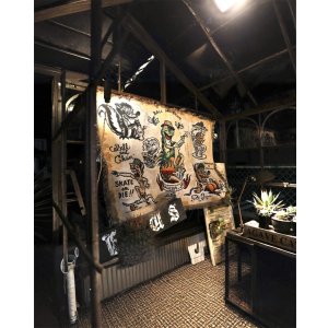 画像7: 再々生産決定 2次予約注文受付中 送料無料 スペシャルアイテム OPIE ORTIZ x BALL&CHAIN Special Collaboration TATTOO FLASH CLOTH