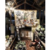 送料無料 スペシャルアイテム 送料無料 OPIE ORTIZ x BALL&CHAIN Special Collaboration TATTOO FLASH CLOTH