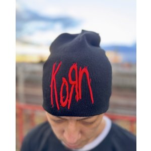 画像3: KORN / Logo ニットキャップ BLACK