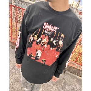 画像3: 送料無料 SLIPKNOT / Spit It Out 長袖Tシャツ BLACK