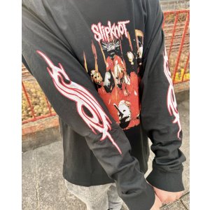 画像5: 送料無料 SLIPKNOT / Spit It Out 長袖Tシャツ BLACK