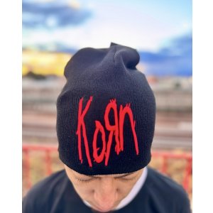 画像2: KORN / Logo ニットキャップ BLACK