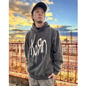 画像1: 送料無料 KORN / Still A Freak プルオーバーパーカー CHARCOAL GREY