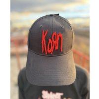 KORN / Logo ベースボールキャップ BLACK