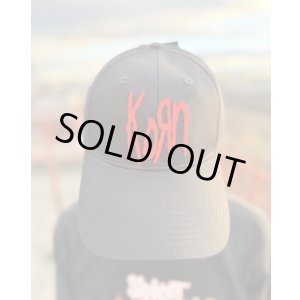 画像1: KORN / Logo ベースボールキャップ BLACK