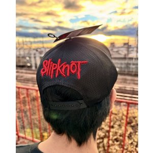 画像5: SLIPKNOT / Logo メッシュキャップ BLACK