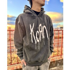 画像3: 送料無料 KORN / Still A Freak プルオーバーパーカー CHARCOAL GREY