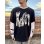 画像3: 送料無料 KORN / Metallic Logo 長袖Tシャツ BLACK / WHITE (3)
