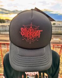 SLIPKNOT / Logo メッシュキャップ BLACK